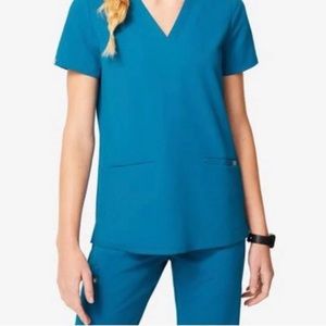 Alps blue Figs Casma top XS LIKE NEW